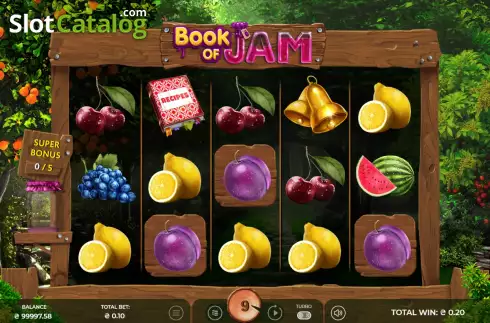 Скрин7. Book of Jam слот