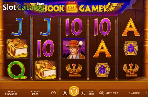Скрин2. Book of Games слот