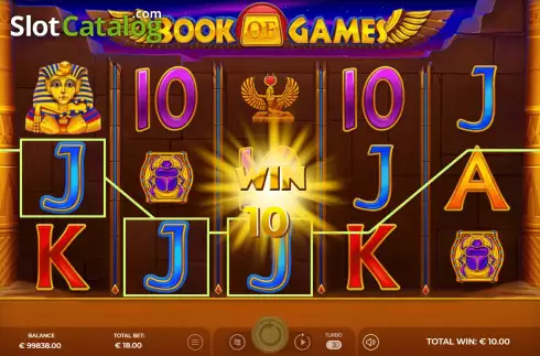 Скрин3. Book of Games слот
