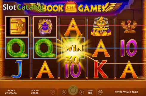 Скрин4. Book of Games слот