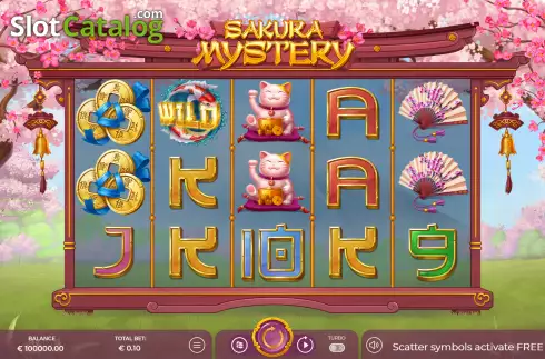 Скрин3. Sakura Mystery слот