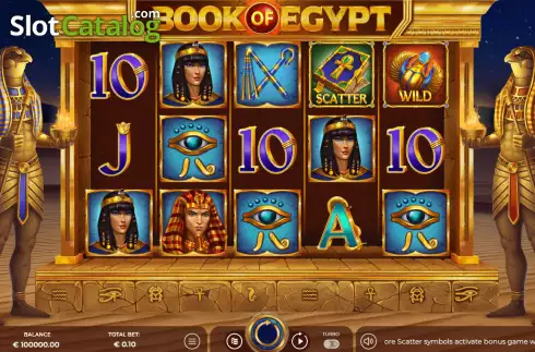 Скрин3. Book of Egypt (Thunderspin) слот