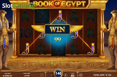 Скрин4. Book of Egypt (Thunderspin) слот