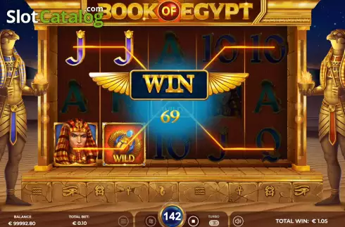 Скрин5. Book of Egypt (Thunderspin) слот