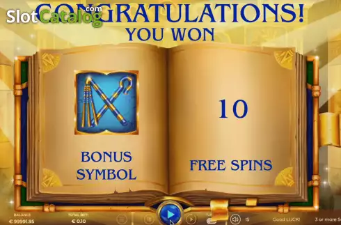 Скрин7. Book of Egypt (Thunderspin) слот