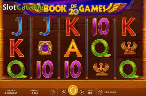 Скрин3. Book of Games 20 слот
