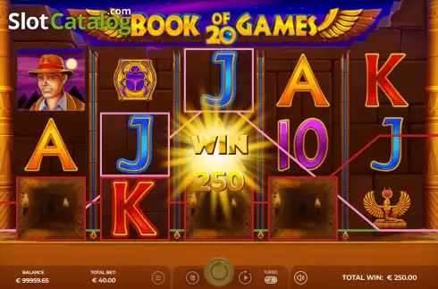 Скрин5. Book of Games 20 слот