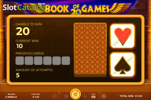 Скрин8. Book of Games 20 слот