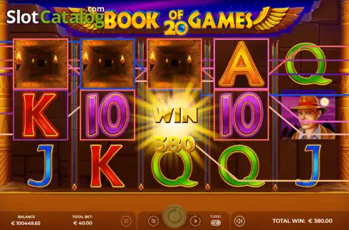 Скрин7. Book of Games 20 слот