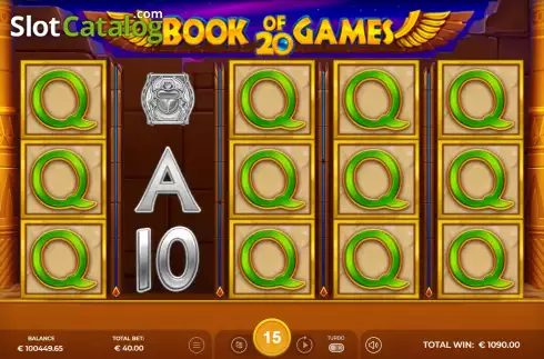 Скрин9. Book of Games 20 слот