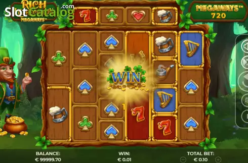 Скрин2. Rich Leprechaun Megaways слот