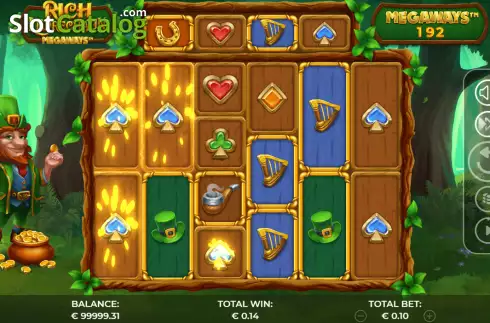 Скрин3. Rich Leprechaun Megaways слот