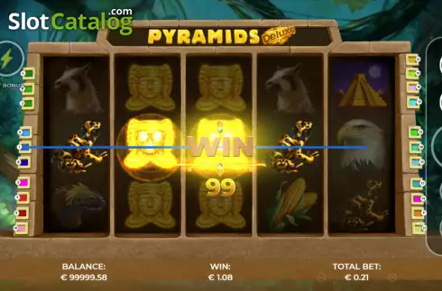 Скрин3. Pyramids Deluxe слот