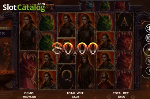 Скрин3. Dragon Hunt Megaways слот