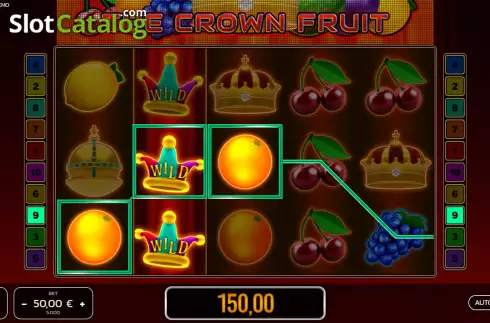 Скрин4. The Crown Fruit слот