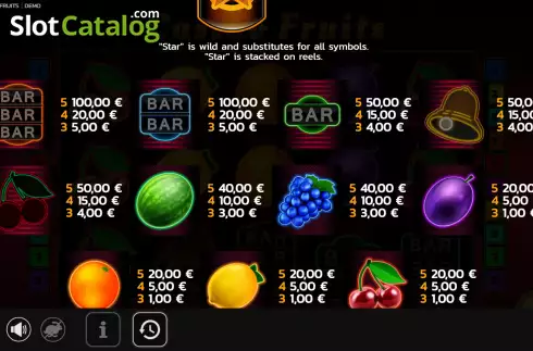 Скрин6. Casino Fruits слот