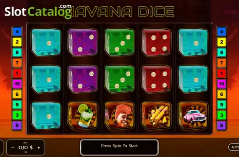 Скрин2. Havana Dice слот