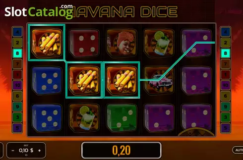 Скрин3. Havana Dice слот