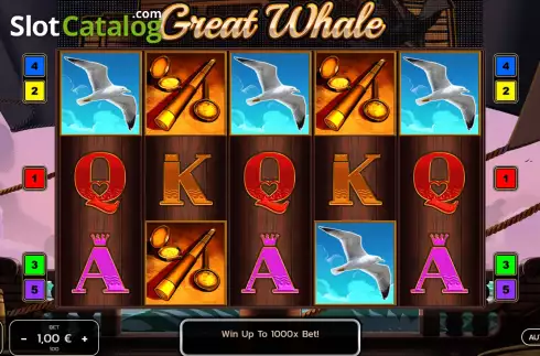 Скрин2. Great Whale слот
