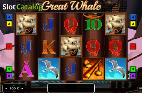 Скрин5. Great Whale слот
