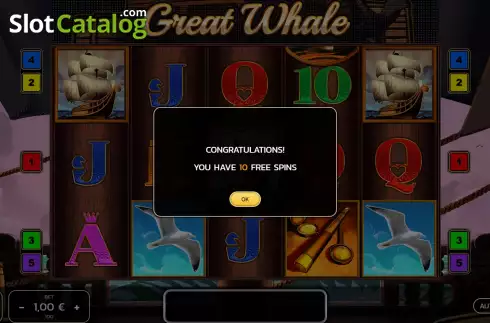 Скрин6. Great Whale слот