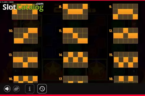Скрин7. 20 Dice Flames слот