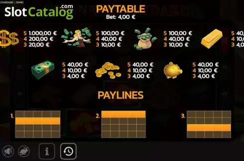 Скрин5. Money Standard слот