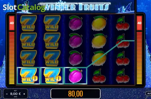 Скрин6. Winter Fruits слот