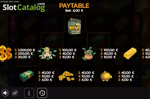 Скрин5. Money Standard Wild слот