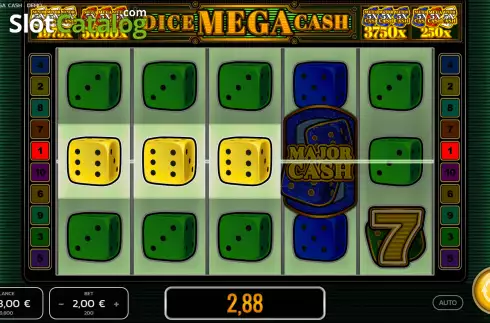 Скрин3. Dice Mega Cash слот