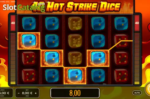 Скрин4. 40 Hot Strike Dice слот