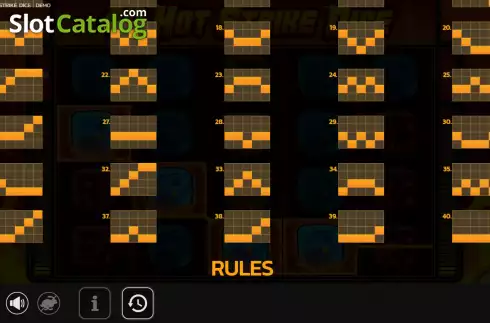 Скрин7. 40 Hot Strike Dice слот