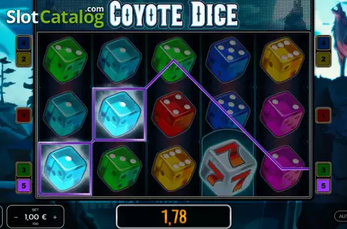 Скрин3. Coyote Dice слот