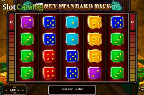 Скрин2. Money Standard Dice слот
