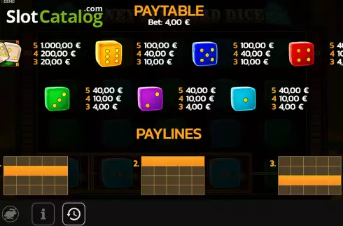 Скрин6. Money Standard Dice слот