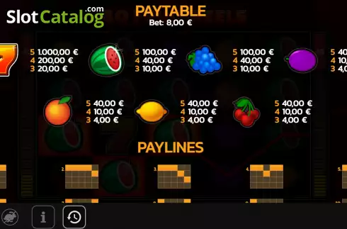 Скрин6. 40 Fruit Reels слот