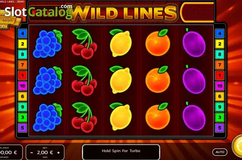 Скрин2. Fruit Wild Lines слот