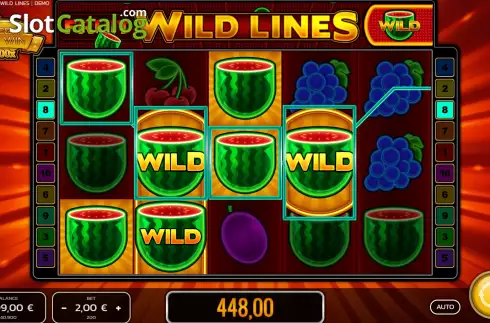 Скрин7. Fruit Wild Lines слот