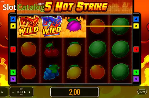 Скрин3. 5 Hot Strike слот