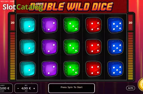 Скрин2. Double Wild Dice слот