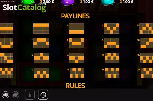 Скрин6. Double Wild Dice слот