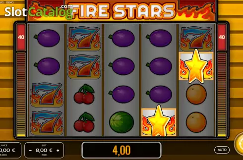Скрин4. Fire Stars слот