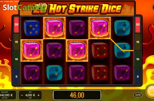 Скрин3. 20 Hot Strike Dice слот