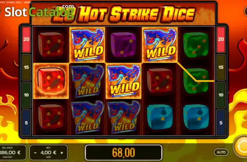 Скрин4. 20 Hot Strike Dice слот