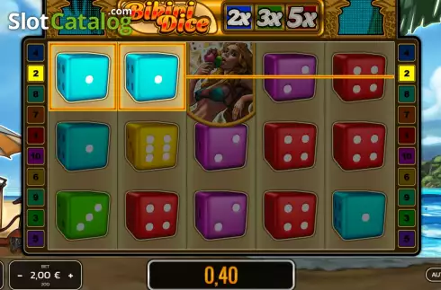 Скрин4. Bikini Dice слот