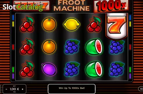 Скрин2. Froot Machine слот
