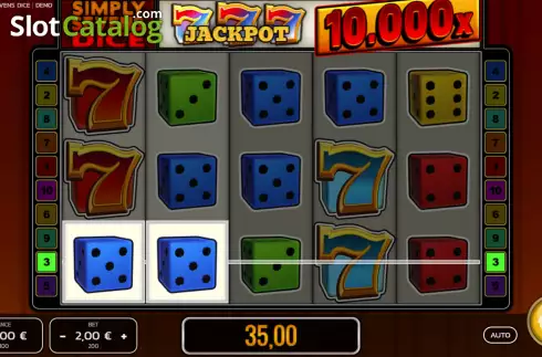Скрин3. Simply Sevens Dice слот