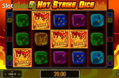 Скрин3. 5 Hot Strike Dice слот