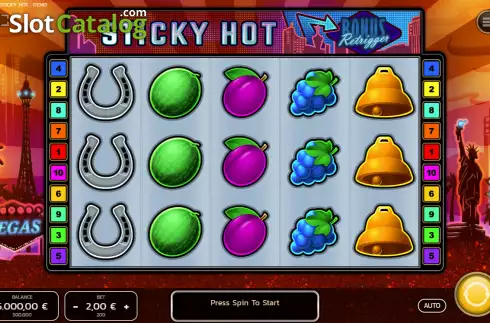 Скрин2. Sticky Hot слот