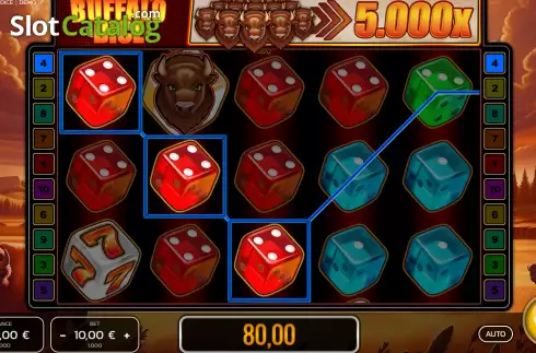 Скрин3. Buffalo Dice слот